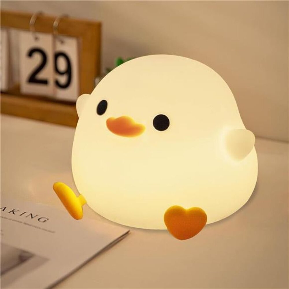 Cute Duck Lamp,Do Do Duck Night Light,Silicone Squishy